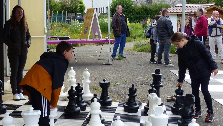富瓦。特级大师 Eric Prié 参加国际象棋锦标赛
