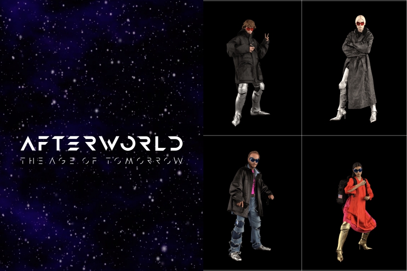 Balenciaga 通过网络游戏“Afterworld”发布 21 秋冬系列，重点关注主题和细节，展示 Demna Gvasalia 的思想和他对世界的看法。
