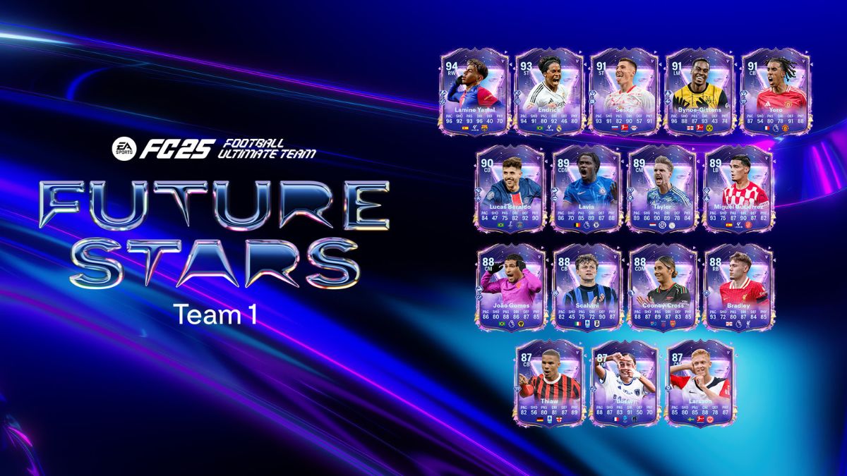 EA Sports FC 25 未来之星一线队公布